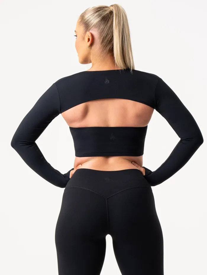 Ryderwear NKD Bolero 8211 Black Women Tops