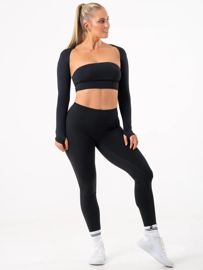 Ryderwear NKD Bolero 8211 Black Women Tops