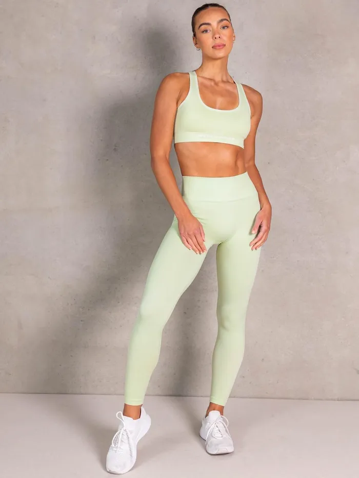 Ryderwear NRG Seamless Scoop Neck Sports Bra 8211 Matcha Women Sports Bras