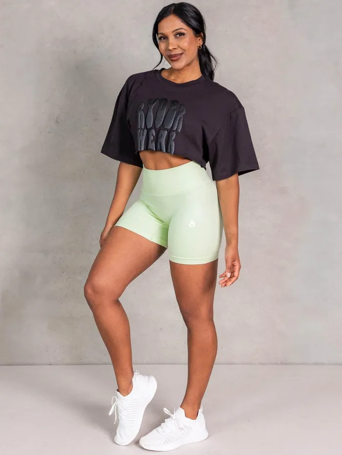 Ryderwear NRG TShirt 8211 Faded Black Women TShirts