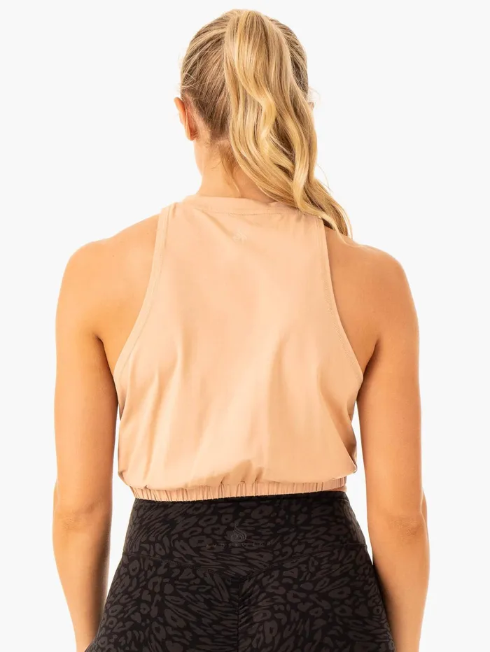 Ryderwear Rotation Tank 8211 Sandstone Women Tops