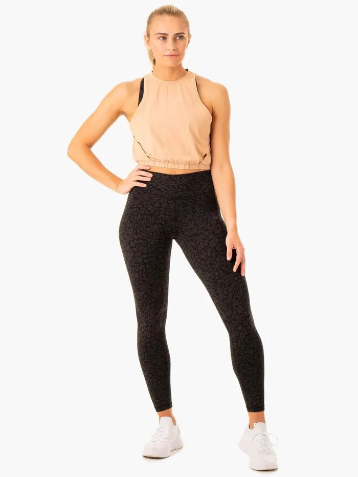 Ryderwear Rotation Tank 8211 Sandstone Women Tops