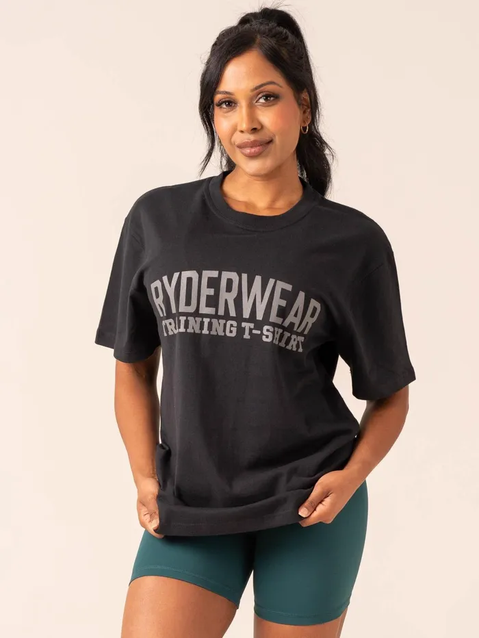 Ryderwear Ryderwear Training TShirt 8211 Black Women TShirts