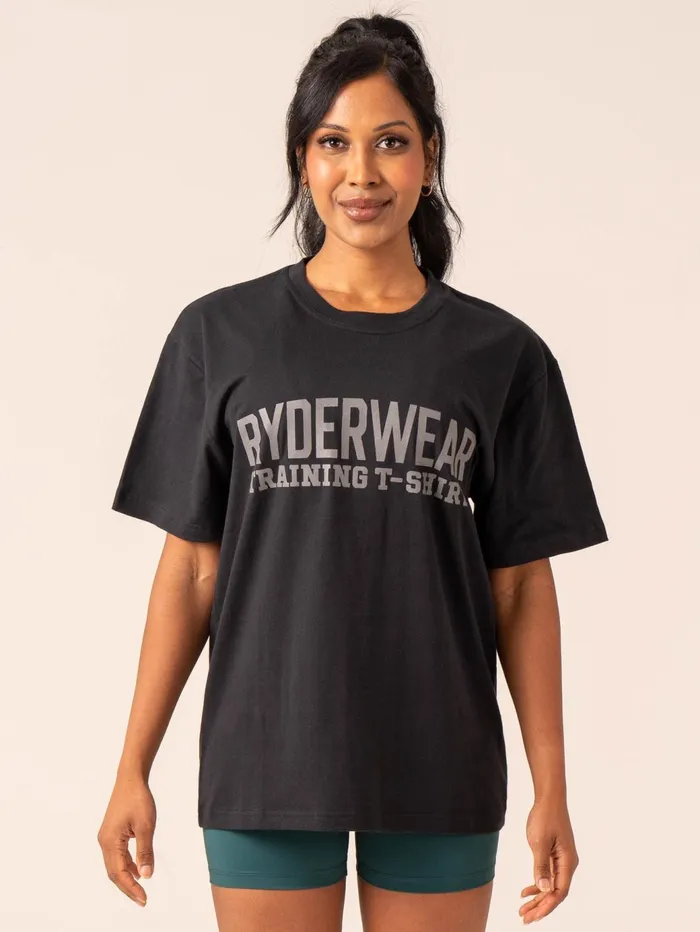 Ryderwear Ryderwear Training TShirt 8211 Black Women TShirts