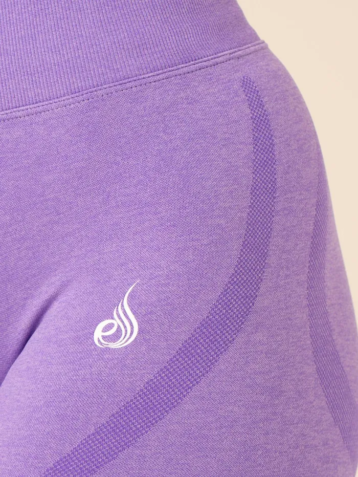 Ryderwear Sculpt Seamless Leggings 8211 Violet Marl Women Leggings