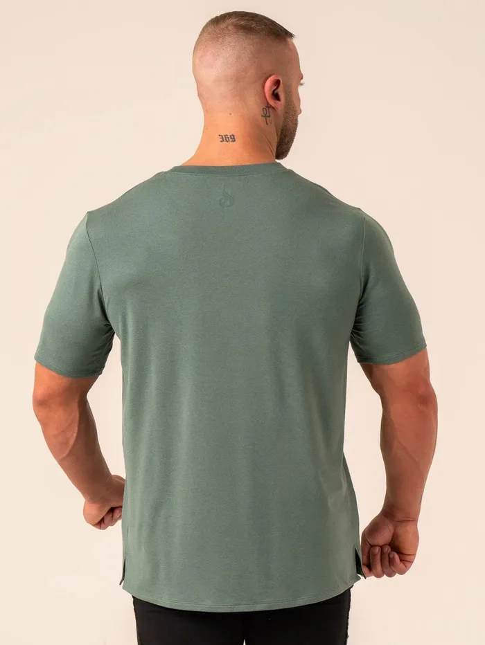 Ryderwear Soft Tech TShirt 8211 Fern Green Marl Men Tops