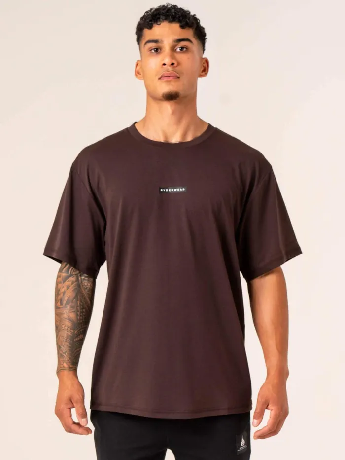 Ryderwear Terrain TShirt 8211 Dark Oak Men TShirts