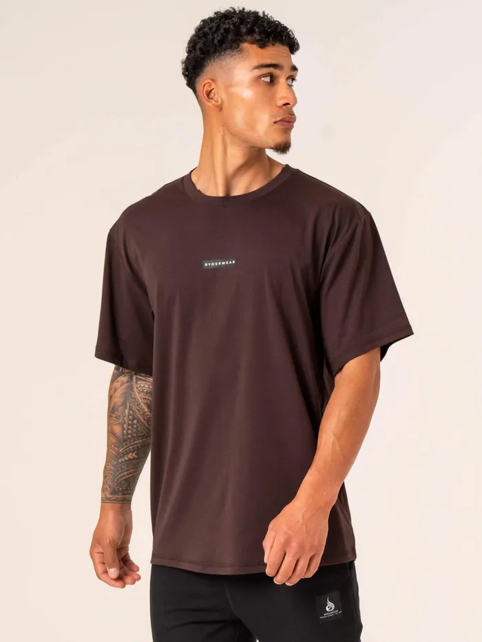 Ryderwear Terrain TShirt 8211 Dark Oak Men TShirts