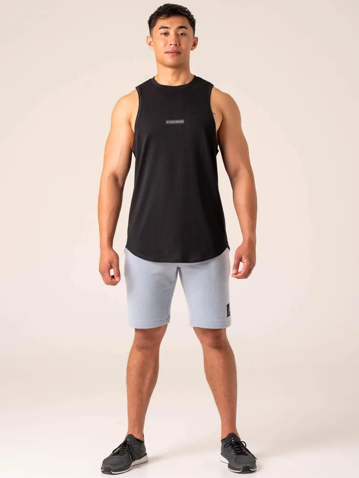Ryderwear Terrain Track Shorts 8211 Ice Blue Men Gym Shorts
