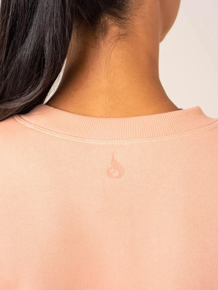 Ryderwear Unstoppable Sweater 8211 Peach Women Jackets and Sweaters
