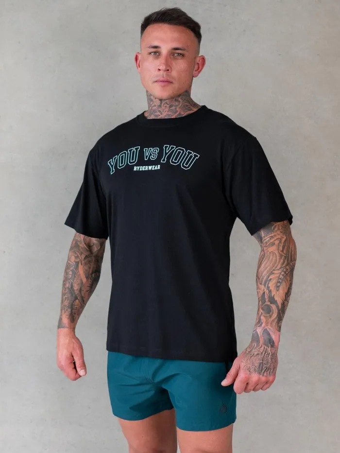 Ryderwear You Vs You Oversized TShirt 8211 Black Men TShirts