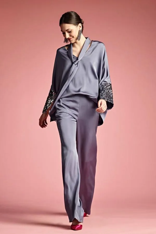 Sachin and Babi Alli Pant 8211 Cool Grey Cool Grey Women Pants and Jumpsuits