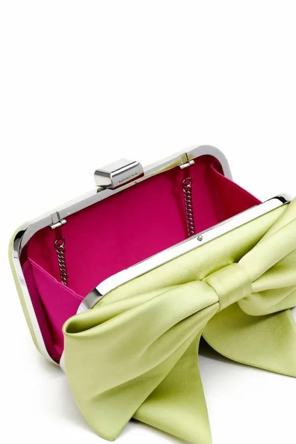Sachin and Babi Cupids Clutch 8211 Electric Lime Electric Lime Women Bags