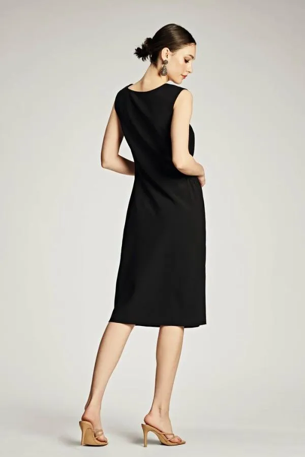 Sachin and Babi Diana Dress 8211 Black Black Women Midi