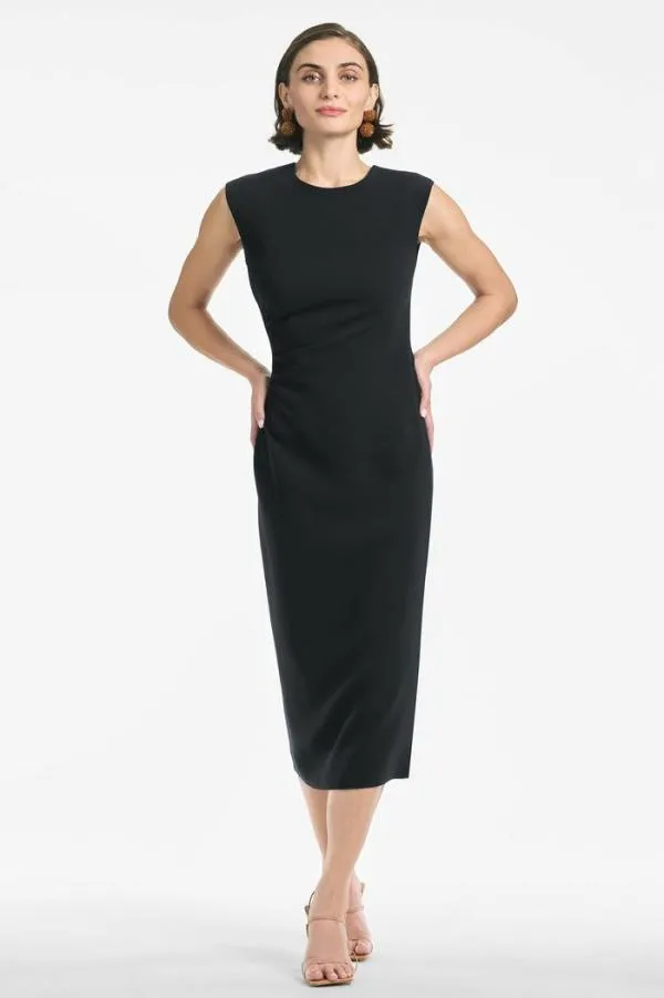 Sachin and Babi Diana Dress 8211 Black Black Women Midi