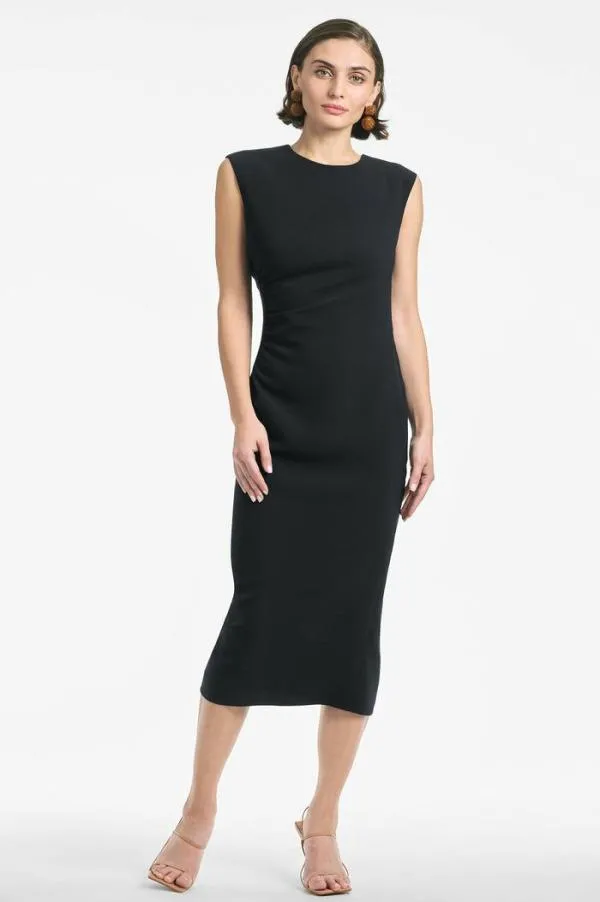 Sachin and Babi Diana Dress 8211 Black Black Women Midi