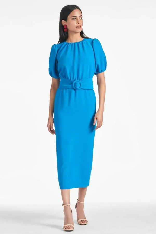 Sachin and Babi Rebecca Dress 8211 Azure Azure Women Midi
