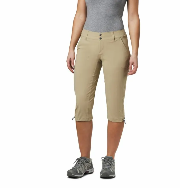 Saturday Trail II Knee Pants British Tan Womens Columbia Sportswear Capris