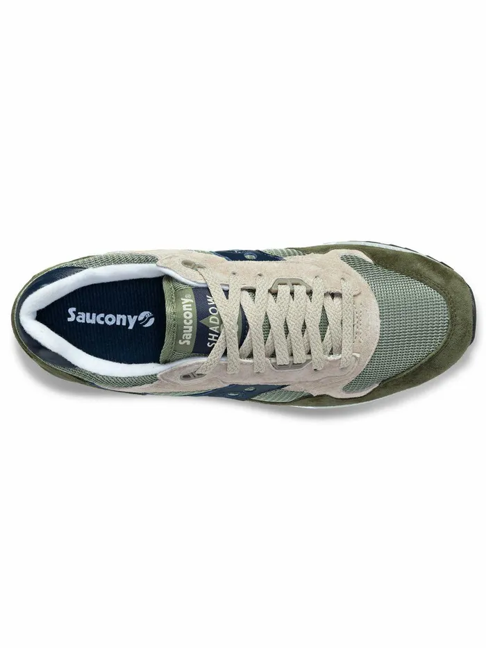 Saucony Men039s Shadow 5000 8211 Green Blue Greenblue MenWomen Faherty Shoes and Socks