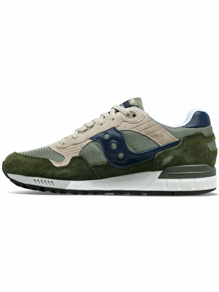 Saucony Men039s Shadow 5000 8211 Green Blue Greenblue MenWomen Faherty Shoes and Socks