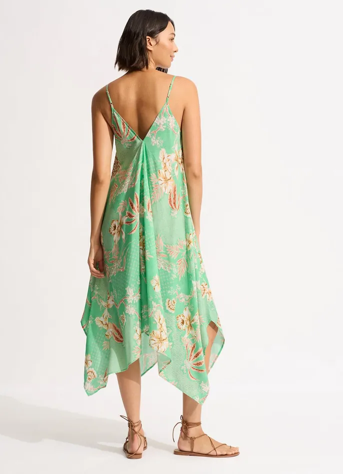 Seafolly Eden Scarf Dress 8211 Mint Women Beach Dresses