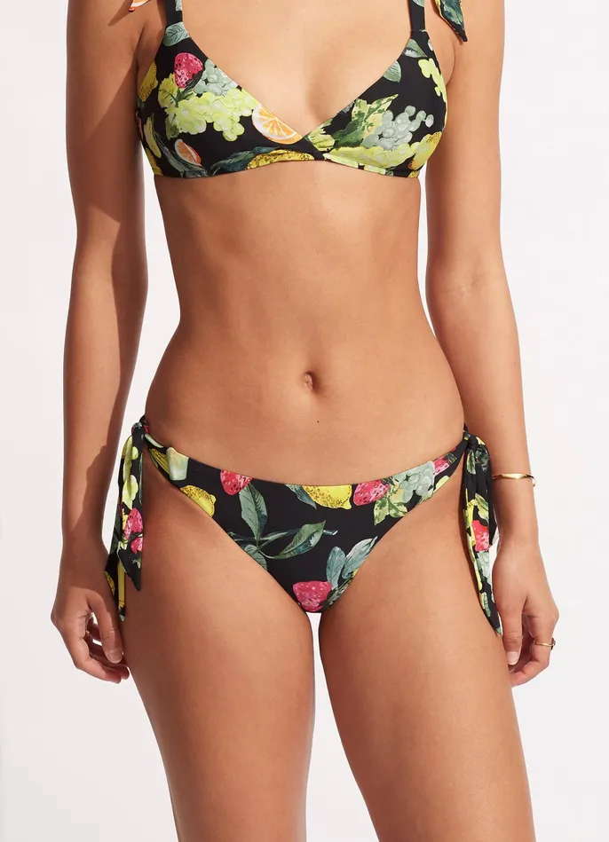Seafolly Lemoncello TieSide Pant 8211 Black Women Tie Side Seafolly Lemoncello TieSide Pant 8211 Black Women Tie Side