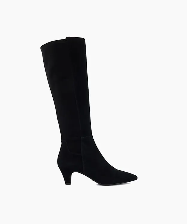 Sera Black Low Suede KneeHigh Boots Dune London Black Women Dune London Knee High Boots Sera Black Low Suede KneeHigh Boots Dune London Black Women Dune London Knee High Boots