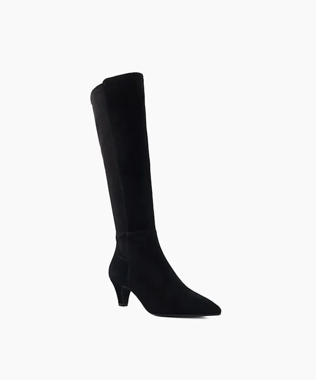 Sera Black Low Suede KneeHigh Boots Dune London Black Women Dune London Knee High Boots Sera Black Low Suede KneeHigh Boots Dune London Black Women Dune London Knee High Boots