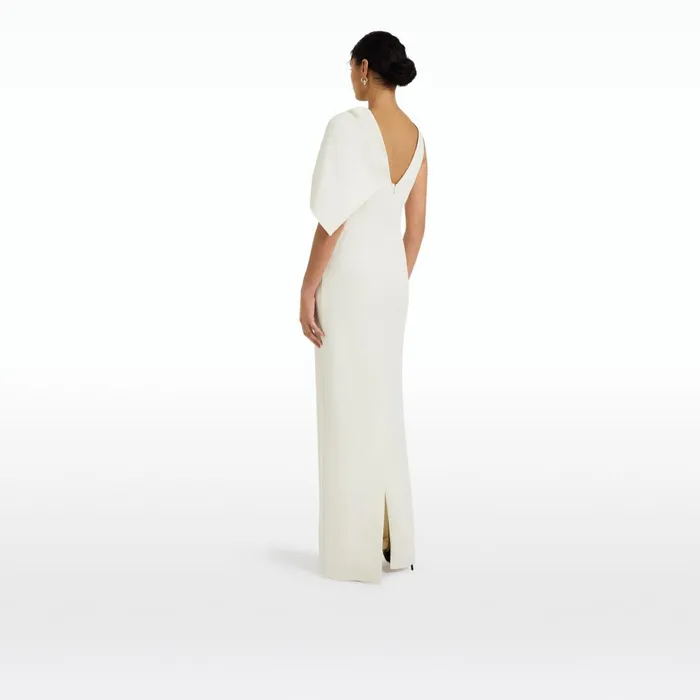 Serendipity Ivory Long Dress Women Safiyaa Dresses