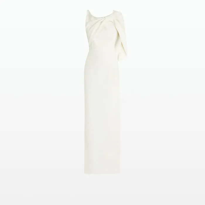 Serendipity Ivory Long Dress Women Safiyaa Dresses