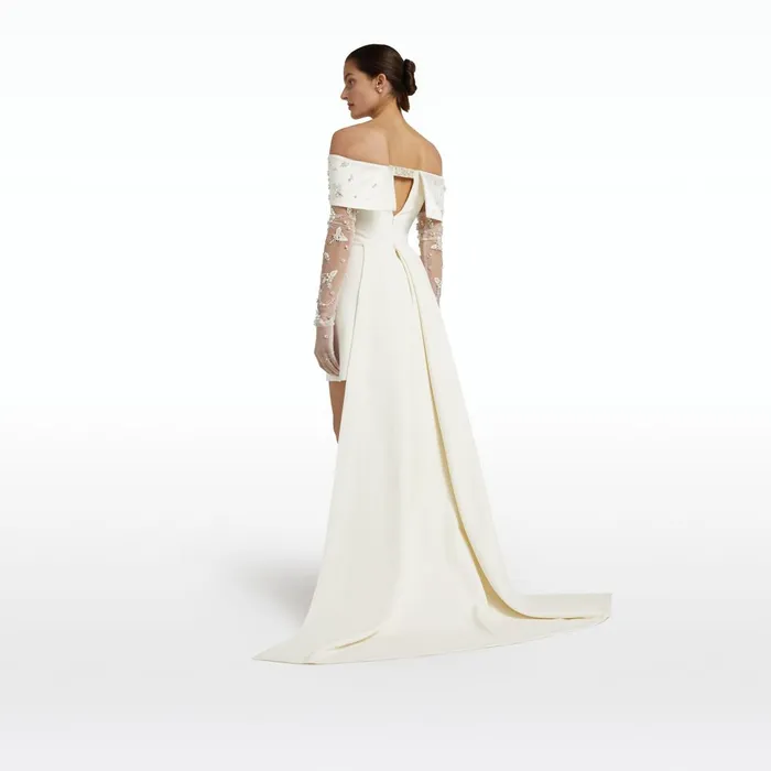 Shina Ivory Short Dress Women Safiyaa Dresses