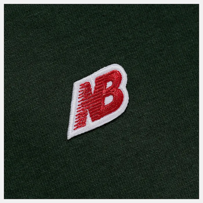 Shirts Men Newbalance MADE In USA Core Crewneck Sweatshirt Midnight Green Shirts Men Newbalance MADE In USA Core Crewneck Sweatshirt Midnight Green