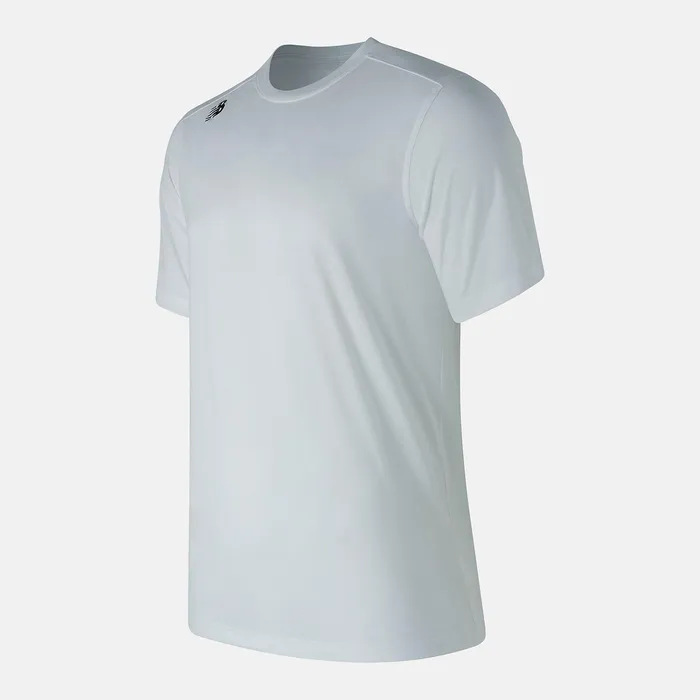 Shirts Men Newbalance Short Sleeve Tech Tee White