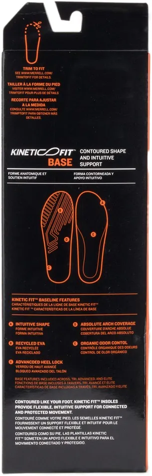 Shoe Care Women Merrell Kinetic Fit Base Footbed Mesh