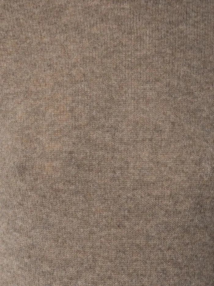 Shop Cloud Cashmere Polo Jumper Taupe Jigsaw Knitwear and Cashmere