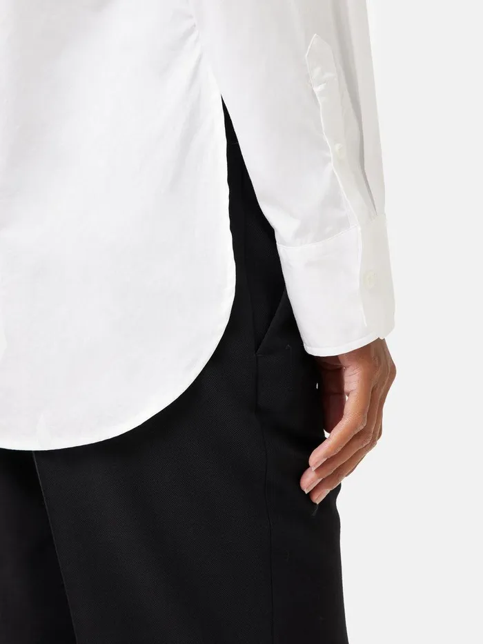 Shop Cotton Poplin Shirt White Jigsaw Shirts and Tops