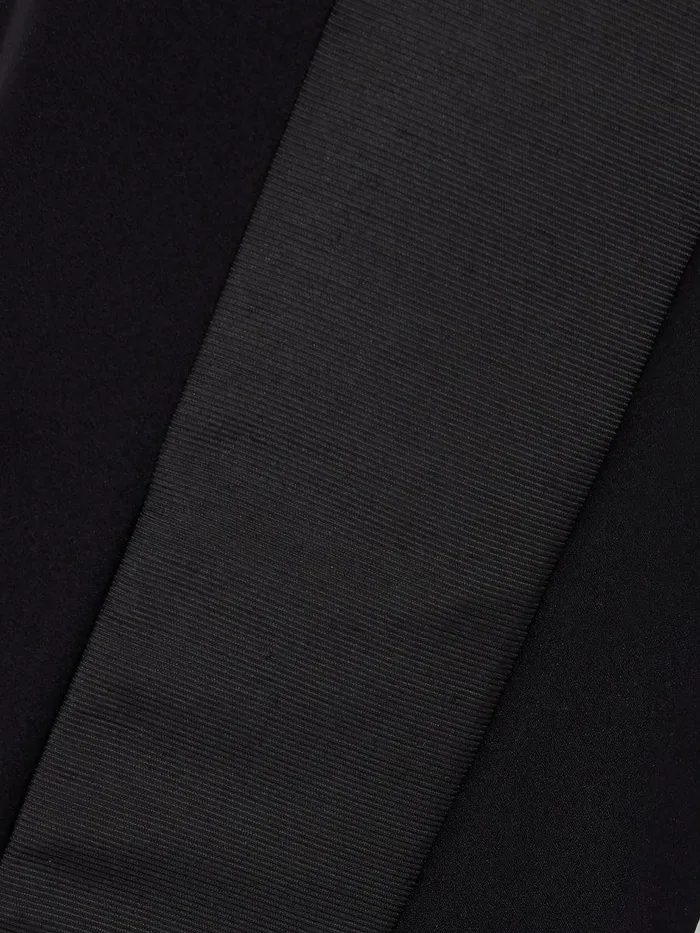 Shop Crepe Split Hem Jogger Black Jigsaw Trousers
