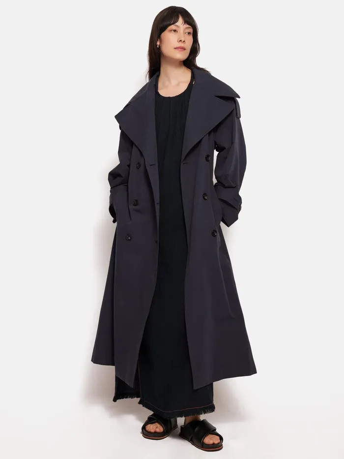 Shop Halter Neck Cheesecloth Dress Navy Jigsaw Dresses and Jumpsuits