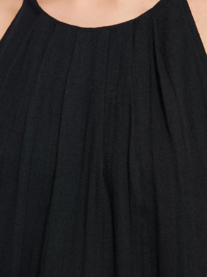 Shop Halter Neck Cheesecloth Dress Navy Jigsaw Dresses and Jumpsuits