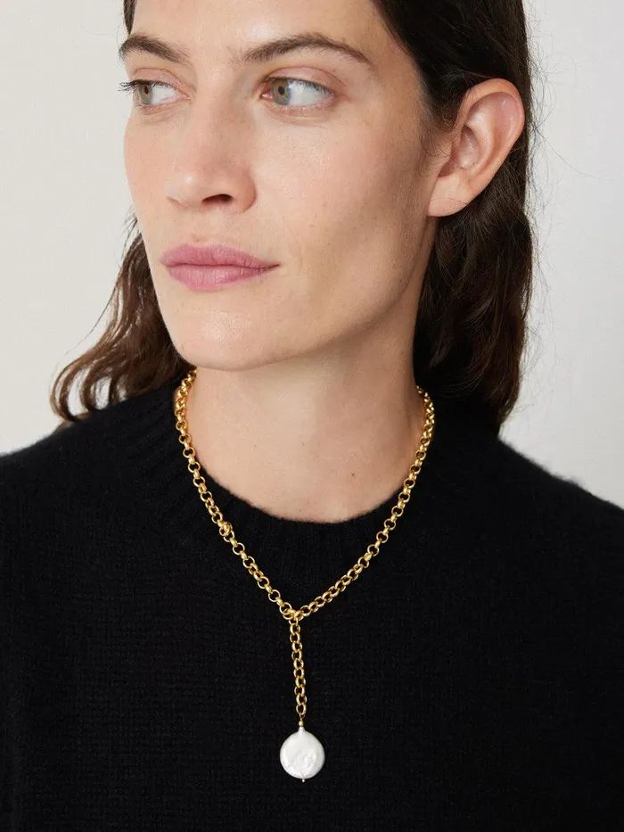 Shop Keshi Pearl Necklace Pearl Jigsaw Jewellery