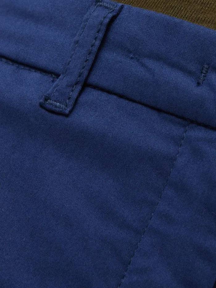 Shop Marden Cotton Chino Indigo Indigo Jigsaw Trousers