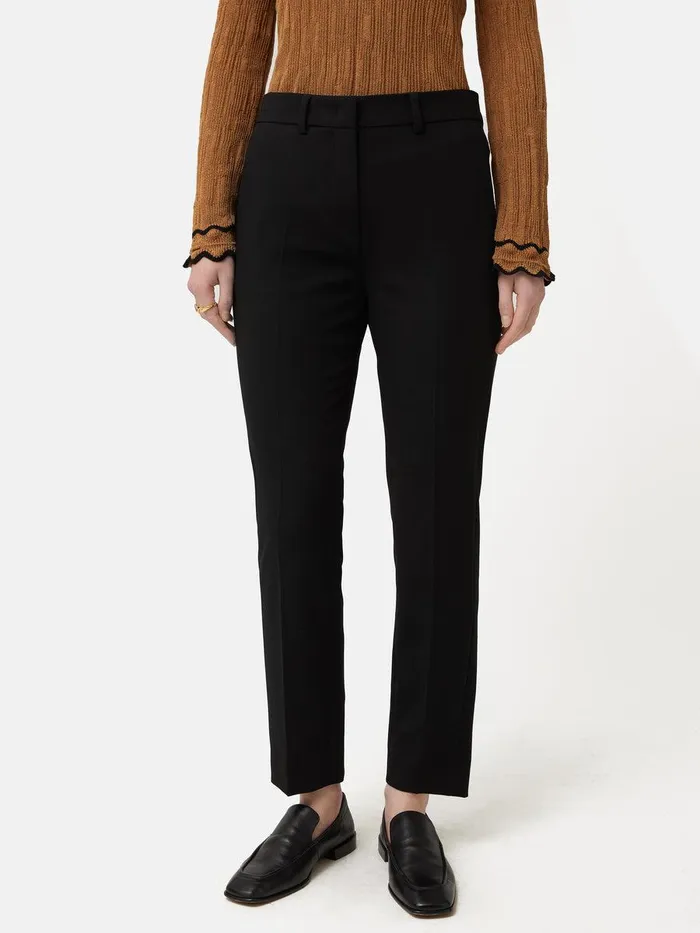 Shop Modern Crepe Marden Trouser Black Jigsaw Coords