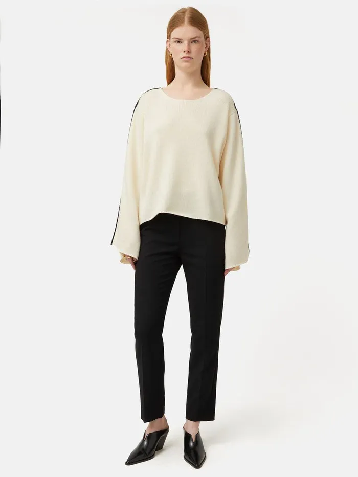 Shop Modern Crepe Marden Trouser Black Jigsaw Coords