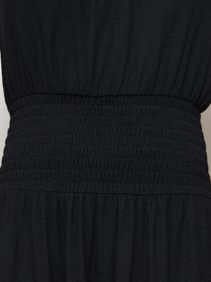 Shop Ric Rac Shirred Dress Navy Jigsaw Dresses and Jumpsuits