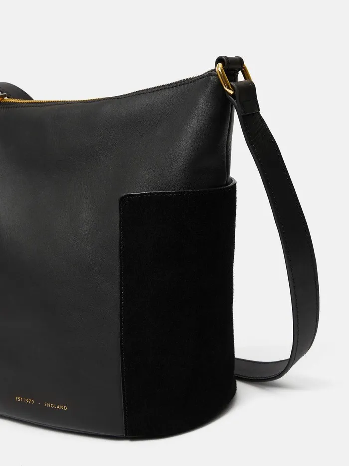 Shop York Slouchy Bucket Bag Black Jigsaw Bags