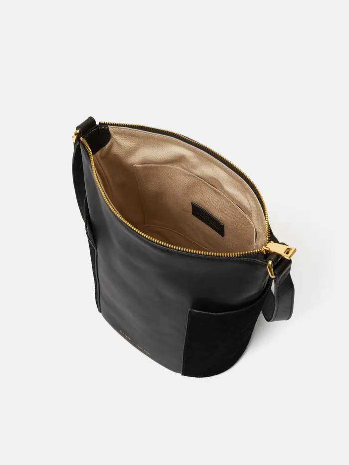 Shop York Slouchy Bucket Bag Black Jigsaw Bags