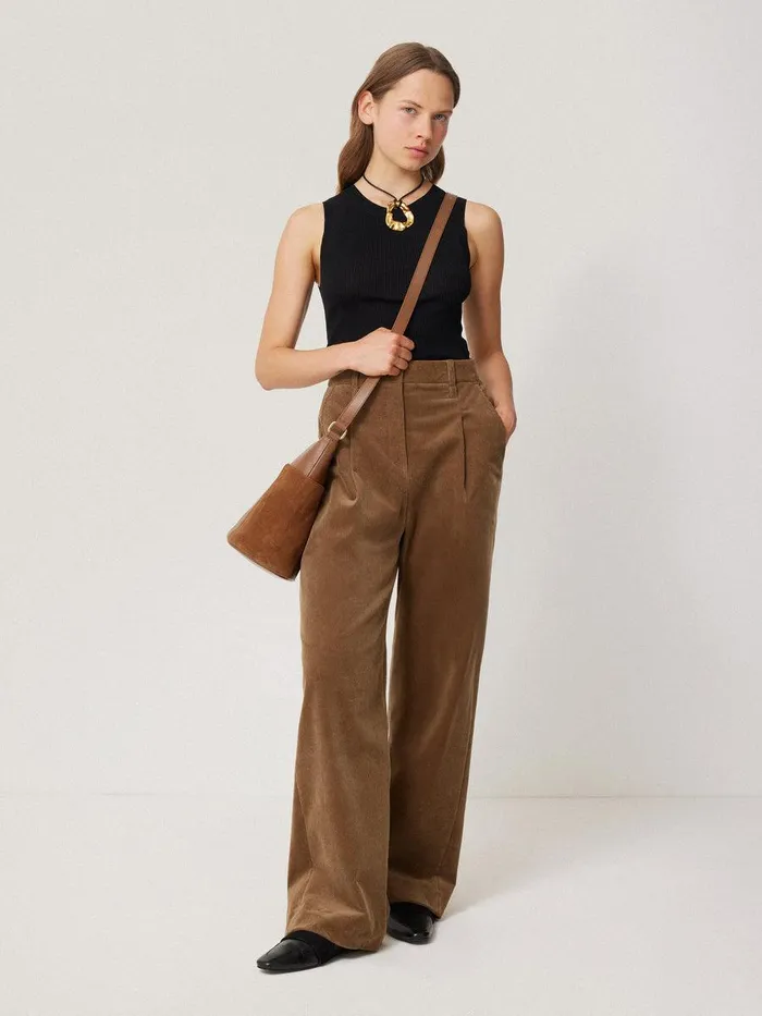 Shop York Slouchy Bucket Bag Tan Jigsaw Leather