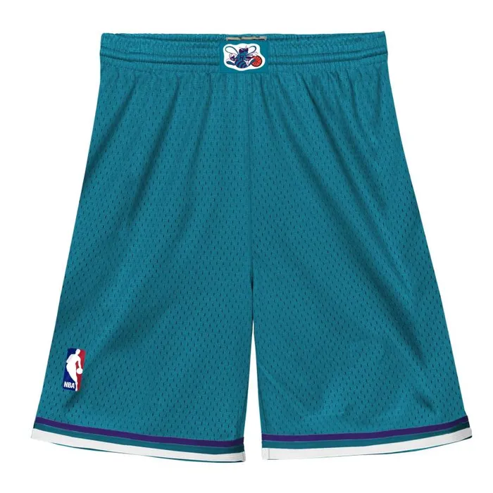 Shorts and Skorts Kids Mitchell and Ness Swingman Charlotte Hornets Road Shorts