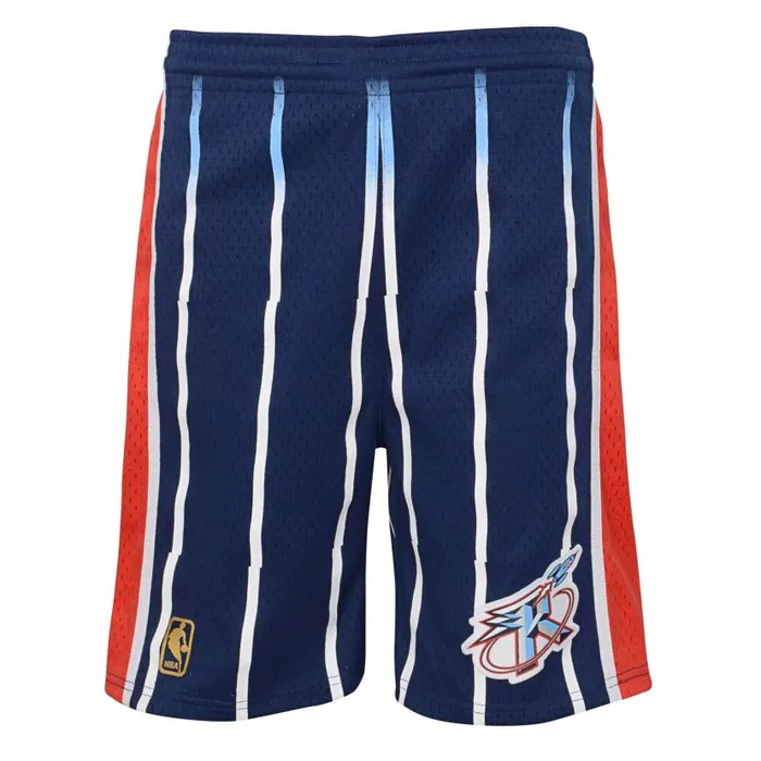 Shorts and Skorts Kids Mitchell and Ness Swingman Houston Rockets Road 199697 Shorts