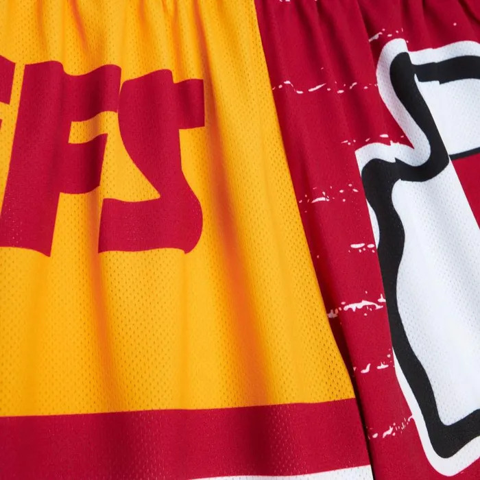 Shorts Men Mitchell and Ness Jumbotron 30 Shorts Kansas City Chiefs Shorts Men Mitchell and Ness Jumbotron 30 Shorts Kansas City Chiefs